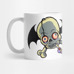 Baby Skeleton Bat Design Mug